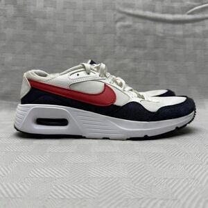 Nike Air Max SC Shoes Youth Size 4.5Y White Navy Red Running Sneakers CZ5358-103